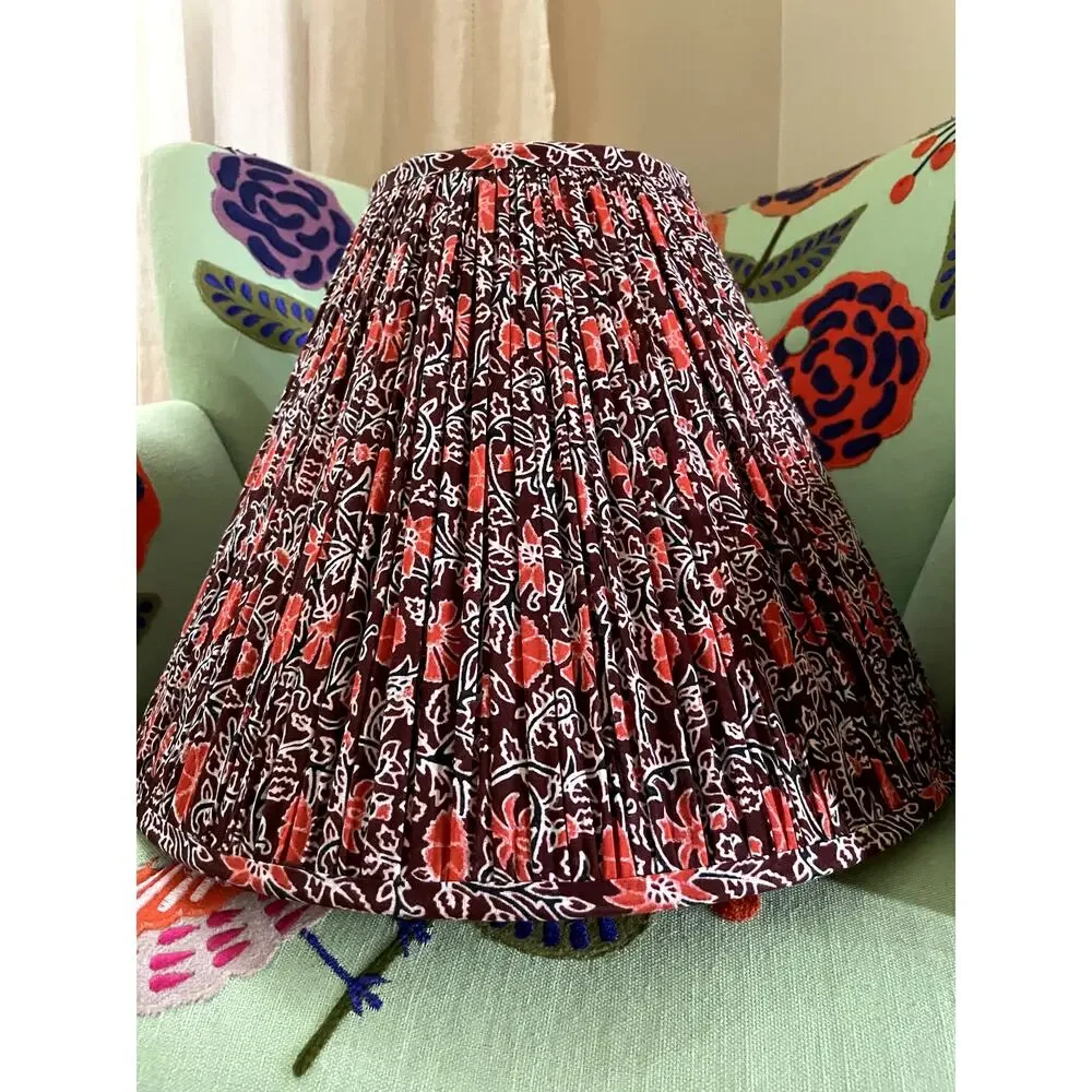 Amber Lewis for Anthropologie Lamp Shade Floral NEW